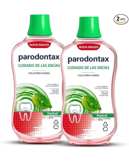 Parodontax Herbal, Enjuague Bucal Cuidado Diario de las Encías, 0% Alcohol, 500 ml (Paquete de 2) Foto de portada de Parodontax Herbal, Enjuague Bucal Cuidado Diario de las Encías, 0% Alcohol, 500 ml (Paquete de 2)