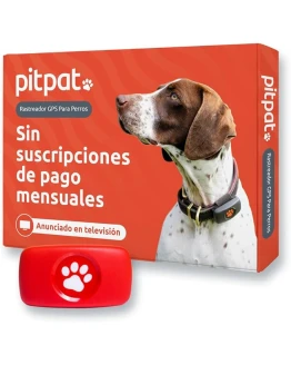 Pitpat Localizador GPS Perros – Sin Suscripción – Rastreador De Actividad Inteligente, Rastreo Vía Satélite con Alcance Ilimitado – Rastreador De Mascotas 100% Impermeable (Rojo) Foto de portada de Pitpat Localizador GPS Perros - Sin Suscripción - Rastreador De Actividad Inteligente, Rastreo Vía Satélite con Alcance Ilimitado - Rastreador De Mascotas 100% Impermeable (Rojo)