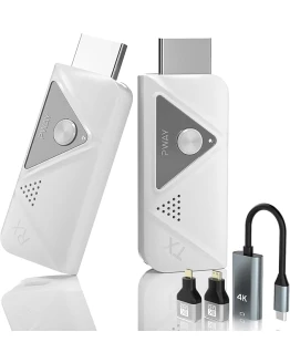 HDMI inalámbrico, transmisor y Receptor HDMI inalámbrico, Full HD 1080p para transmisión de Audio y vídeo para computadora portátil, PC a HDTV, proyector, Extensor HDMI inalámbrico… Foto de portada de HDMI inalámbrico, transmisor y Receptor HDMI inalámbrico, Full HD 1080p para transmisión de Audio y vídeo para computadora portátil, PC a HDTV, proyector, Extensor HDMI inalámbrico...
