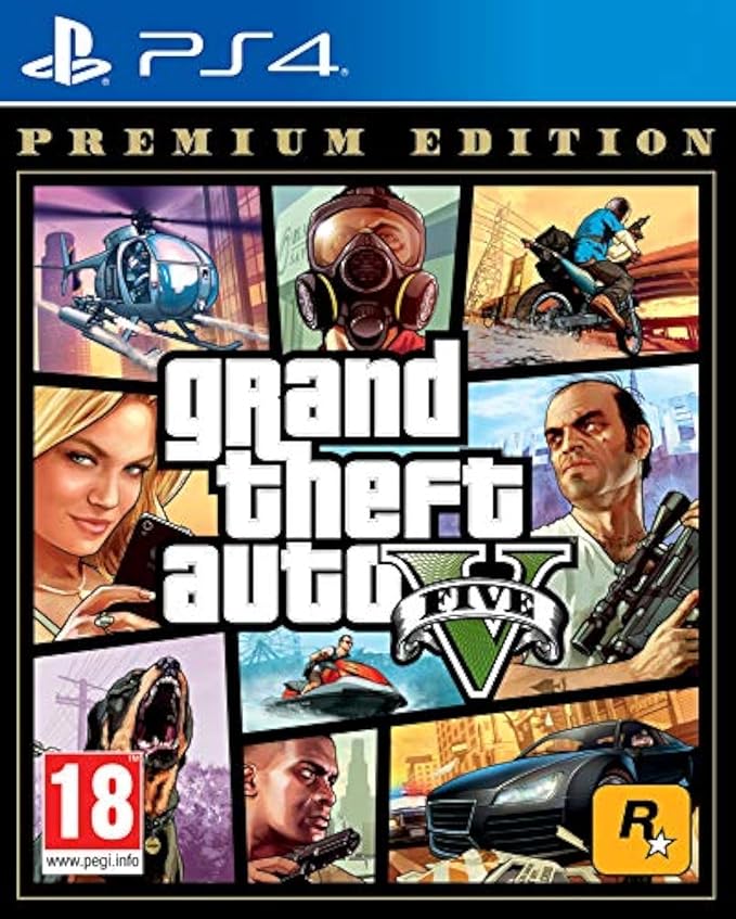 Foto de portada de Grand Theft Auto V Edición Premium Juego para PlayStation 4