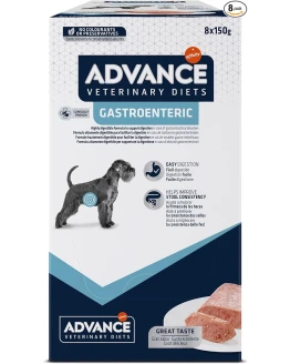 Advance Veterinary Diets Gastroenteric – Comida Húmeda para Perros: Multipack 8 bolsitas de 150g Foto de portada de Advance Veterinary Diets Gastroenteric - Comida Húmeda para Perros: Multipack 8 bolsitas de 150g