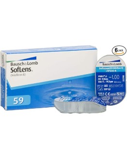 BAUSCH + LOMB – SofLens® 59 – Lentes de Contacto de Reemplazo Mensual Foto de portada de BAUSCH + LOMB - SofLens® 59 - Lentes de Contacto de Reemplazo Mensual