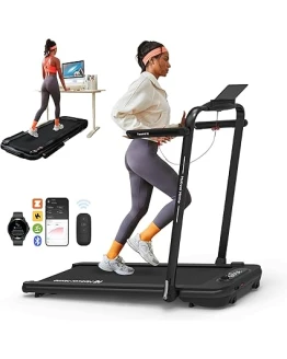 Mobvoi Home Treadmill SE Cinta de Correr Plegable 3 en 1 2.5 HP Compact Portable Under Desk Running Walking Machine con Control Remoto Pantalla LED para el hogar y la Oficina 120KG 12 KM/H Foto de portada de Mobvoi Home Treadmill SE Cinta de Correr Plegable 3 en 1 2.5 HP Compact Portable Under Desk Running Walking Machine con Control Remoto Pantalla LED para el hogar y la Oficina 120KG 12 KM/H