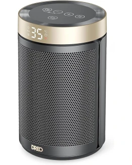 Calefactor Cerámico Dreo Para Interiores, Calefactor con Termostato Portátil, Temporizador de 12H, Modo Eco y Ventilador, Calentador Cerámico PTC de 1500W Rápido y Seguro para Oficina Dormitorio Casa Foto de portada de Calefactor Cerámico Dreo Para Interiores, Calefactor con Termostato Portátil, Temporizador de 12H, Modo Eco y Ventilador, Calentador Cerámico PTC de 1500W Rápido y Seguro para Oficina Dormitorio Casa
