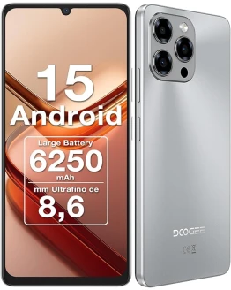 DOOGEE Note 58 Teléfono Movil Android 15 (2025), 6250mAh Batería, T7250 Octa Core, 32GB+128GB Smartphone, 6,56″ HD+ IPS 90Hz, 16MP+8MP, Cuerpo de 8,6mm Telefono, Face ID/NFC/OTG/GPS/Doble SIM 4G Movil Foto de portada de DOOGEE Note 58 Teléfono Movil Android 15 (2025), 6250mAh Batería, T7250 Octa Core, 32GB+128GB Smartphone, 6,56" HD+ IPS 90Hz, 16MP+8MP, Cuerpo de 8,6mm Telefono, Face ID/NFC/OTG/GPS/Doble SIM 4G Movil