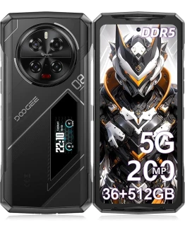 DOOGEE V40 Pro Móvil Resistente 5G, 36GB+512GB/2TB TF 1.47” Pantalla Trasera Movil Irrompible, Dimensity 7300, Cámara Triple 200MP Móvil Rugerizado 6.78″ FHD+ 120Hz, 8680mAh/WiFi6/NFC/3 Card Slot Foto de portada de DOOGEE V40 Pro Móvil Resistente 5G, 36GB+512GB/2TB TF 1.47” Pantalla Trasera Movil Irrompible, Dimensity 7300, Cámara Triple 200MP Móvil Rugerizado 6.78" FHD+ 120Hz, 8680mAh/WiFi6/NFC/3 Card Slot