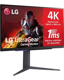 LG 27GR93U-B – Monitor Gaming Ultragear, 27″, Pantalla IPS: (3840x2160px), 16:9, NVIDIA G-Sync, AMD FreeSync Premium, Hexagon Lighting, Negro Foto de portada de LG 27GR93U-B - Monitor Gaming Ultragear, 27", Pantalla IPS: (3840x2160px), 16:9, NVIDIA G-Sync, AMD FreeSync Premium, Hexagon Lighting, Negro