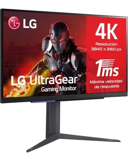 LG 27GR93U-B – Monitor Gaming Ultragear, 27″, Pantalla IPS: (3840x2160px), 16:9, NVIDIA G-Sync, AMD FreeSync Premium, Hexagon Lighting, Negro Foto de portada de LG 27GR93U-B - Monitor Gaming Ultragear, 27", Pantalla IPS: (3840x2160px), 16:9, NVIDIA G-Sync, AMD FreeSync Premium, Hexagon Lighting, Negro