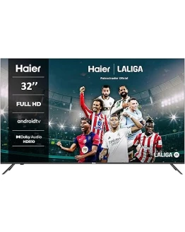 Haier Direct LED Full HD H32K702FG – 32″, Smart-TV, HDR, Dolby Audio, Android 11, Smart-TV, Google Assistant, Bluetooth 5.1, DBX TV, HDMI 2.1 x 3, sin Marcos Foto de portada de Haier Direct LED Full HD H32K702FG - 32", Smart-TV, HDR, Dolby Audio, Android 11, Smart-TV, Google Assistant, Bluetooth 5.1, DBX TV, HDMI 2.1 x 3, sin Marcos