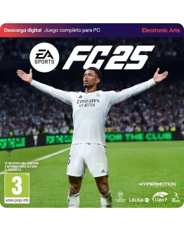 EA SPORTS FC 25 Standard Edition PCWin | Codigo de descarga inmediato EA App – Origin | Videojuegos | Castellano Foto de portada de EA SPORTS FC 25 Standard Edition PCWin | Codigo de descarga inmediato EA App - Origin | Videojuegos | Castellano