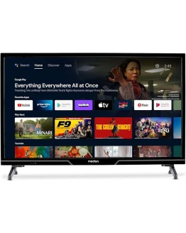 MEDION P12431 (MD 29240) TV HD de 59,8 cm (24 Pulgadas) (Android TV, Smart TV, HDR, Netflix, Prime Video, PVR, Bluetooth) Foto de portada de MEDION P12431 (MD 29240) TV HD de 59,8 cm (24 Pulgadas) (Android TV, Smart TV, HDR, Netflix, Prime Video, PVR, Bluetooth)