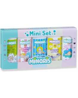 Minoris Bienvenido Bebé: Kit Mini 5×50 ml – Cuidado Bio, Natural y Suave para Mamá y Recién Nacido | Hipoalergénico, Vegano | Idea de Regalo para Bebés y Madres Foto de portada de Minoris Bienvenido Bebé: Kit Mini 5×50 ml – Cuidado Bio, Natural y Suave para Mamá y Recién Nacido | Hipoalergénico, Vegano | Idea de Regalo para Bebés y Madres