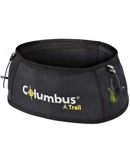 COLUMBUS Trail Running | Run Hip Belt Cinturón de Hidratación Elástico para Correr. 4 Bolsillos y 2 Cintas Elásticas para los Bastones. Color Negro. Foto de portada de COLUMBUS Trail Running | Run Hip Belt Cinturón de Hidratación Elástico para Correr. 4 Bolsillos y 2 Cintas Elásticas para los Bastones. Color Negro.
