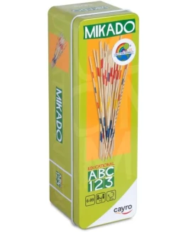 Cayro – Mikado Metal Box – Juego de Habilidad – Coge los Palillos de Madera sin Mover los Demás – + 2 Jugadores Foto de portada de Cayro - Mikado Metal Box - Juego de Habilidad - Coge los Palillos de Madera sin Mover los Demás - + 2 Jugadores