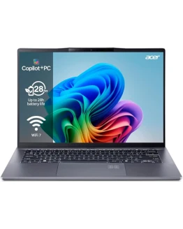 Acer Swift Go 14 AI Copilot+ PC SFG14-01-X4HC – Ordenador Portátil 14.5″ WQXGA 120Hz (Snapdragon X Plus, 16GB RAM, 512 GB SSD, Qualcomm Adreno, Windows 11 Home) Gris, Teclado QWERTY Español Foto de portada de Acer Swift Go 14 AI Copilot+ PC SFG14-01-X4HC - Ordenador Portátil 14.5" WQXGA 120Hz (Snapdragon X Plus, 16GB RAM, 512 GB SSD, Qualcomm Adreno, Windows 11 Home) Gris, Teclado QWERTY Español
