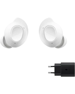 Samsung Galaxy Buds FE + Cargador – Auriculares Inalámbricos, Cancelación de Ruido Activa, Ajuste Cómodo, 3 Micrófonos, Control Táctil, Bajos Graves, Blanco (Versión Española) Foto de portada de Samsung Galaxy Buds FE + Cargador - Auriculares Inalámbricos, Cancelación de Ruido Activa, Ajuste Cómodo, 3 Micrófonos, Control Táctil, Bajos Graves, Blanco (Versión Española)