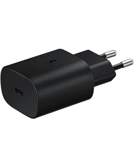 Samsung EP-TA800NBEGEU – Cargador de Pared 25W USB-C, Color Negro, 1 Unidad (Paquete de 1) Foto de portada de Samsung EP-TA800NBEGEU - Cargador de Pared 25W USB-C, Color Negro, 1 Unidad (Paquete de 1)