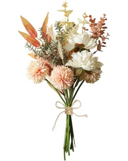 Weldomcor Ramo Artificial, Flores Artificiales Falsas Peonía para Decoración Ramo de Novia de Seda para la Decoración del Jardín de la Fiesta del Hogar, Centros de Mesa, Arreglos Florales Foto de portada de Weldomcor Ramo Artificial, Flores Artificiales Falsas Peonía para Decoración Ramo de Novia de Seda para la Decoración del Jardín de la Fiesta del Hogar, Centros de Mesa, Arreglos Florales