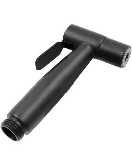 Cabezal Ducha mano para Bidet – Rociador de inodoro de acero inoxidable 304, Accesorios de recambio, para limpieza de WC, cocina, ducha, baño, color negro (solo cabezal de pulverización) Foto de portada de Cabezal Ducha mano para Bidet - Rociador de inodoro de acero inoxidable 304, Accesorios de recambio, para limpieza de WC, cocina, ducha, baño, color negro (solo cabezal de pulverización)