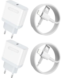 Cargador Carga Rapida for iPhone【Certificado MFi】 20W USB C Cargador Rápido Adaptador con Cable Lightning Original 2M,iPad Charger para iPhone 14/14 Pro/14 Pro Max/14 Plus/13/12/11/XS/XR/X/8/7 Foto de portada de Cargador Carga Rapida for iPhone【Certificado MFi】 20W USB C Cargador Rápido Adaptador con Cable Lightning Original 2M,iPad Charger para iPhone 14/14 Pro/14 Pro Max/14 Plus/13/12/11/XS/XR/X/8/7