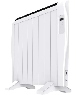 Cecotec Radiador Eléctrico Bajo Consumo Ready Warm 1800 Thermal Connected 8 Elementos, 1200 W, De pared o pie, Temporizador, Mando a Distancia, Pantalla LCD, Control Wifi Foto de portada de Cecotec Radiador Eléctrico Bajo Consumo Ready Warm 1800 Thermal Connected 8 Elementos, 1200 W, De pared o pie, Temporizador, Mando a Distancia, Pantalla LCD, Control Wifi