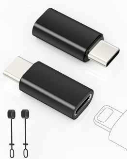 layajia 2 Pack Adaptador Lightning a USB C para iPhone 15/16/16 Pro/16 Plus/Pro MAX, Samsung S24, Soporta Carga y Transferencia de Datos, Cable Conector Cargador Tipo C, No para Audio/OTG/Auriculares Foto de portada de layajia 2 Pack Adaptador Lightning a USB C para iPhone 15/16/16 Pro/16 Plus/Pro MAX, Samsung S24, Soporta Carga y Transferencia de Datos, Cable Conector Cargador Tipo C, No para Audio/OTG/Auriculares
