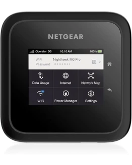 NETGEAR Nighthawk M6 Pro (MR6450), Router 5G con Ranura Sim Desbloqueada, Hotspot WiFi 5G Portátil, Router Módem Móvil 5G para Hogar/Negocio, 5G & 4G MiFi, WiFi 6E AX3600 , hasta 32 dispositivos Foto de portada de NETGEAR Nighthawk M6 Pro (MR6450), Router 5G con Ranura Sim Desbloqueada, Hotspot WiFi 5G Portátil, Router Módem Móvil 5G para Hogar/Negocio, 5G & 4G MiFi, WiFi 6E AX3600 , hasta 32 dispositivos