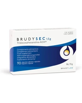 BRUDYLAB – Brudy Sec 1,5G – Omega-3 EPA DHA – Vitaminas y Minerales para la Vista – Salud Ocular – Contribuye al Mantenimiento de la Visión Normal – 90 Cápsulas Foto de portada de BRUDYLAB - Brudy Sec 1,5G - Omega-3 EPA DHA - Vitaminas y Minerales para la Vista - Salud Ocular - Contribuye al Mantenimiento de la Visión Normal - 90 Cápsulas