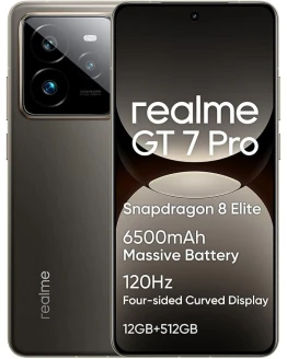 realme GT 7 Pro Smartphone 5G,12GB+512GB Telefono Movil,Snapdragon 8 Elite, 6,78″ 120Hz Pantalla RealWorld Eco,50 MP Cámara Instantáneas Ultranítidas,6500mAh,Dual SIM Android 15,NFC,No Carga,Gris Foto de portada de realme GT 7 Pro Smartphone 5G,12GB+512GB Telefono Movil,Snapdragon 8 Elite, 6,78" 120Hz Pantalla RealWorld Eco,50 MP Cámara Instantáneas Ultranítidas,6500mAh,Dual SIM Android 15,NFC,No Carga,Gris