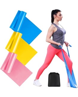 AiQInu Set De 3 Bandas Elasticas Fitness, 2m Bandas Elasticas Musculacion, Cintas Elasticas Musculacion con 3 Niveles De Resistencia, Cintas Elasticas Fitness para Pilates Yoga Fitness Foto de portada de AiQInu Set De 3 Bandas Elasticas Fitness, 2m Bandas Elasticas Musculacion, Cintas Elasticas Musculacion con 3 Niveles De Resistencia, Cintas Elasticas Fitness para Pilates Yoga Fitness