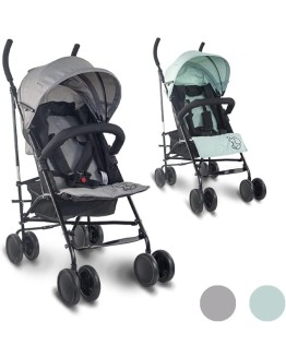 Mobiclinic®, Carrito bebe, Elefant, Marca española, Plegable, Respaldo reclinable, Doble sistema de seguridad, Ruedas extraíbles, Arnés ajustable 5 puntos, Silla paseo ligera, Gris y negra Foto de portada de Mobiclinic®, Carrito bebe, Elefant, Marca española, Plegable, Respaldo reclinable, Doble sistema de seguridad, Ruedas extraíbles, Arnés ajustable 5 puntos, Silla paseo ligera, Gris y negra