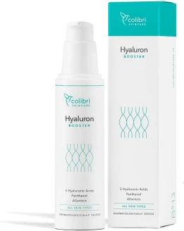 colibri skincare HYALURON BOOSTER (50 ml) – Serum Ácido Hialurónico 50ml – Serum de ácido hialurónico cuidado puro biológico – Serum antiedad – Serum Facial hidratante para hombres y mujeres Foto de portada de colibri skincare HYALURON BOOSTER (50 ml) - Serum Ácido Hialurónico 50ml - Serum de ácido hialurónico cuidado puro biológico - Serum antiedad - Serum Facial hidratante para hombres y mujeres