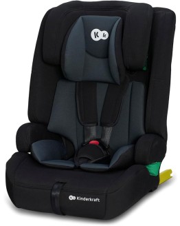 Kinderkraft SAFETY FIX 2 I-SIZE 75-150 cm Silla coche grupo 1 2 3 isofix, Asiento amplio y blando para niño, Arnés interior de 5 puntos, Reposacabezas ajustar, Reductor modular, Negro Foto de portada de Kinderkraft SAFETY FIX 2 I-SIZE 75-150 cm Silla coche grupo 1 2 3 isofix, Asiento amplio y blando para niño, Arnés interior de 5 puntos, Reposacabezas ajustar, Reductor modular, Negro