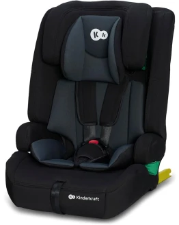 Kinderkraft SAFETY FIX 2 I-SIZE 75-150 cm Silla coche grupo 1 2 3 isofix, Asiento amplio y blando para niño, Arnés interior de 5 puntos, Reposacabezas ajustar, Reductor modular, Negro Foto de portada de Kinderkraft SAFETY FIX 2 I-SIZE 75-150 cm Silla coche grupo 1 2 3 isofix, Asiento amplio y blando para niño, Arnés interior de 5 puntos, Reposacabezas ajustar, Reductor modular, Negro