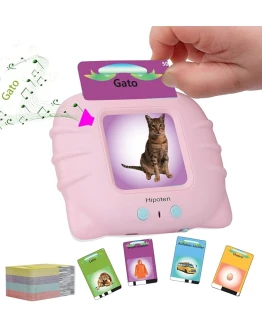 Tarjetas Flash Parlantes,Juguetes niños1 2 3 4 5 6 años,Juguetes Educativos Preescolares para Niño para Escuchar y Aprender Básico 224 pcs Palabras(Rosa España) Foto de portada de Tarjetas Flash Parlantes,Juguetes niños1 2 3 4 5 6 años,Juguetes Educativos Preescolares para Niño para Escuchar y Aprender Básico 224 pcs Palabras(Rosa España)