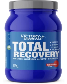 VICTORY ENDURANCE Total Recovery (750g) Sabor Sandía, Preparado Bebida Post-Entreno de Carbohidratos Electrolitos y Proteínas, Con BCAA 2:1:1, 12 Vitaminas y 9 Minerales, Recuperación Rápida Foto de portada de VICTORY ENDURANCE Total Recovery (750g) Sabor Sandía, Preparado Bebida Post-Entreno de Carbohidratos Electrolitos y Proteínas, Con BCAA 2:1:1, 12 Vitaminas y 9 Minerales, Recuperación Rápida