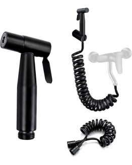 Pulverizador para Bidé de Mano – Acero Inoxidable Juego Ducha Higienica WC Higiene Personal, Tuberías Agua, Inodoros, Bidé, Baño, Limpieza de Mascotas con 200 CM Anguera Telescópica Foto de portada de Pulverizador para Bidé de Mano - Acero Inoxidable Juego Ducha Higienica WC Higiene Personal, Tuberías Agua, Inodoros, Bidé, Baño, Limpieza de Mascotas con 200 CM Anguera Telescópica