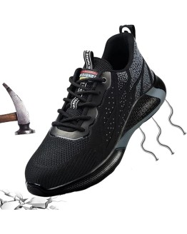 Zapatos de Seguridad para Hombre Mujer Calzado de Trabajo con Punta de Acero Zapatillas Trabajo S3 Zapatillas de Seguridad Comodo Transpirable Unisex Botas de Seguridad Botas de Trabajo 36-46 EU Foto de portada de Zapatos de Seguridad para Hombre Mujer Calzado de Trabajo con Punta de Acero Zapatillas Trabajo S3 Zapatillas de Seguridad Comodo Transpirable Unisex Botas de Seguridad Botas de Trabajo 36-46 EU
