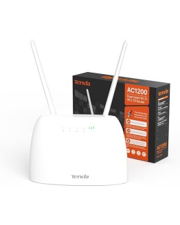 Tenda 4G07 – Router 4G LTE CAT4, Router para Tarjeta SIM AC1200, Doble Banda Wi-Fi (867 Mbps de 5GHz + 300 Mbps de 2.4GHz), Ethernet Puerto LAN/WAN, FDD y TDD, Ranura para Mini Tarjeta SIM Foto de portada de Tenda 4G07 - Router 4G LTE CAT4, Router para Tarjeta SIM AC1200, Doble Banda Wi-Fi (867 Mbps de 5GHz + 300 Mbps de 2.4GHz), Ethernet Puerto LAN/WAN, FDD y TDD, Ranura para Mini Tarjeta SIM