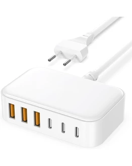 Cargador USB C Rapida Multiple – 100W en Total 6 Puertos Enchufe con 3 Tipo C 3 Tipo A Estacion de Carga USB Charger for iPhone 16/15/14/13/12/11/SE/X/8/7/6 Serie, Pad, Tablet Kalerop Foto de portada de Cargador USB C Rapida Multiple - 100W en Total 6 Puertos Enchufe con 3 Tipo C 3 Tipo A Estacion de Carga USB Charger for iPhone 16/15/14/13/12/11/SE/X/8/7/6 Serie, Pad, Tablet Kalerop