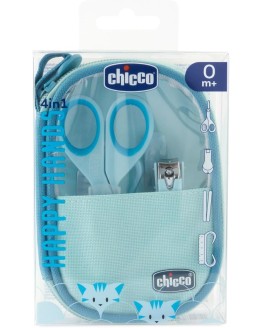 Chicco 00010019000000 Boy – Neceser para manicura de bebé, Azul Foto de portada de Chicco 00010019000000 Boy - Neceser para manicura de bebé, Azul