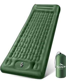 Tonfarb Esterilla Camping Autoinflable Con Almohada, Colchón de Aire Hinchable Portátil y Plegable, Almohadilla Para Dormir de Acampada Para Exteriores, Senderismo Foto de portada de Tonfarb Esterilla Camping Autoinflable Con Almohada, Colchón de Aire Hinchable Portátil y Plegable, Almohadilla Para Dormir de Acampada Para Exteriores, Senderismo