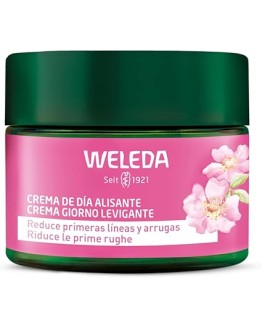 Weleda – Crema de Día Alisante de Rosa Mosqueta y Té Blanco, Reduce Líneas de Expresión y Arrugas, Aumenta la Hidratación, Fórmula No Comedogénica y Dermatológicamente Testada – 40 ml Foto de portada de Weleda - Crema de Día Alisante de Rosa Mosqueta y Té Blanco, Reduce Líneas de Expresión y Arrugas, Aumenta la Hidratación, Fórmula No Comedogénica y Dermatológicamente Testada - 40 ml