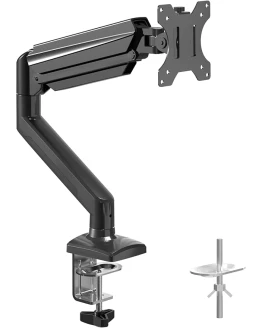 Suptek Brazo Monitor para Pantallas de 13-32 Pulgadas, VESA 75 y 100 mm, Giratorio de 360°, Inclinación Ajustable, Altura Regulable, Soporte de Monitor Escritorio con Resorte de Gas(MD01A) Foto de portada de Suptek Brazo Monitor para Pantallas de 13-32 Pulgadas, VESA 75 y 100 mm, Giratorio de 360°, Inclinación Ajustable, Altura Regulable, Soporte de Monitor Escritorio con Resorte de Gas(MD01A)