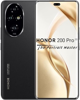 HONOR 200 Pro Smartphone 5G 12GB 512GB, 120Hz 6.78″ OLED, Cámara Principal para Retratos de 50 MP, Snapdragon 8s Gen 3, 5200mAh Batería, Android 14, Dual Sim, NFC, Negro Foto de portada de HONOR 200 Pro Smartphone 5G 12GB 512GB, 120Hz 6.78" OLED, Cámara Principal para Retratos de 50 MP, Snapdragon 8s Gen 3, 5200mAh Batería, Android 14, Dual Sim, NFC, Negro