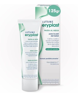 Eryplast Pasta al Agua 125 gr – Pomada Protectora, Crema de Pañal para Bebé – Calma, Cuida y Protege la Piel de tu Bebé de Dermatitis de Pañal – Hipoalergénico, Sin Perfume y Testado Pediátricamente Foto de portada de Eryplast Pasta al Agua 125 gr - Pomada Protectora, Crema de Pañal para Bebé – Calma, Cuida y Protege la Piel de tu Bebé de Dermatitis de Pañal – Hipoalergénico, Sin Perfume y Testado Pediátricamente