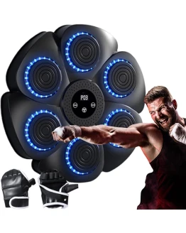 Máquina De Boxeo Musical, Máquina De Boxeo Inteligente Inalámbrico con 9 Modos Y 18 Velocidades, Dispositivo De Boxeo Electrónico Portátil De Pared con Guantes, para Familiares, Amigos Foto de portada de Máquina De Boxeo Musical, Máquina De Boxeo Inteligente Inalámbrico con 9 Modos Y 18 Velocidades, Dispositivo De Boxeo Electrónico Portátil De Pared con Guantes, para Familiares, Amigos