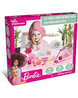 Science4you Mi Primer SPA Zen de Barbie – Juego para Niñas de la Barbie Princesa Syle para Hacer Jabones, Sales de Baño Coloridos y Perfumados y Mucho Más, Juguete, Regalo para Niñas 8+ años Foto de portada de Science4you Mi Primer SPA Zen de Barbie - Juego para Niñas de la Barbie Princesa Syle para Hacer Jabones, Sales de Baño Coloridos y Perfumados y Mucho Más, Juguete, Regalo para Niñas 8+ años