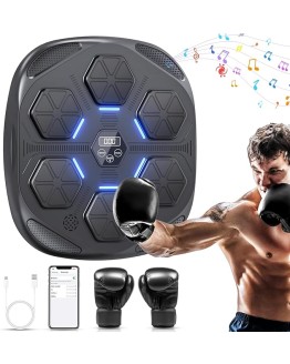 HotHands – Máquina de Boxeo Musical, Equipo de Boxeo Electrónico Bluetooth portátil de Pared, 9 Modos de Velocidad, Entrenamiento de Pared, Altura de instalación Ajustable, con Guantes Foto de portada de HotHands - Máquina de Boxeo Musical, Equipo de Boxeo Electrónico Bluetooth portátil de Pared, 9 Modos de Velocidad, Entrenamiento de Pared, Altura de instalación Ajustable, con Guantes