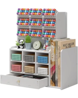 Organizador escritorio,Organizadores de cajones de oficina,caja de almacenamiento de bolígrafos,Portalápice,15 compartimentos para papelería libros archivos,lápices de escritorio multifuncional Foto de portada de Organizador escritorio,Organizadores de cajones de oficina,caja de almacenamiento de bolígrafos,Portalápice,15 compartimentos para papelería libros archivos,lápices de escritorio multifuncional